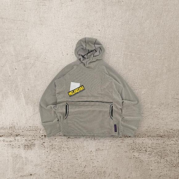 Melanzana micro grid hoodie v2 - Picture 1 of 5